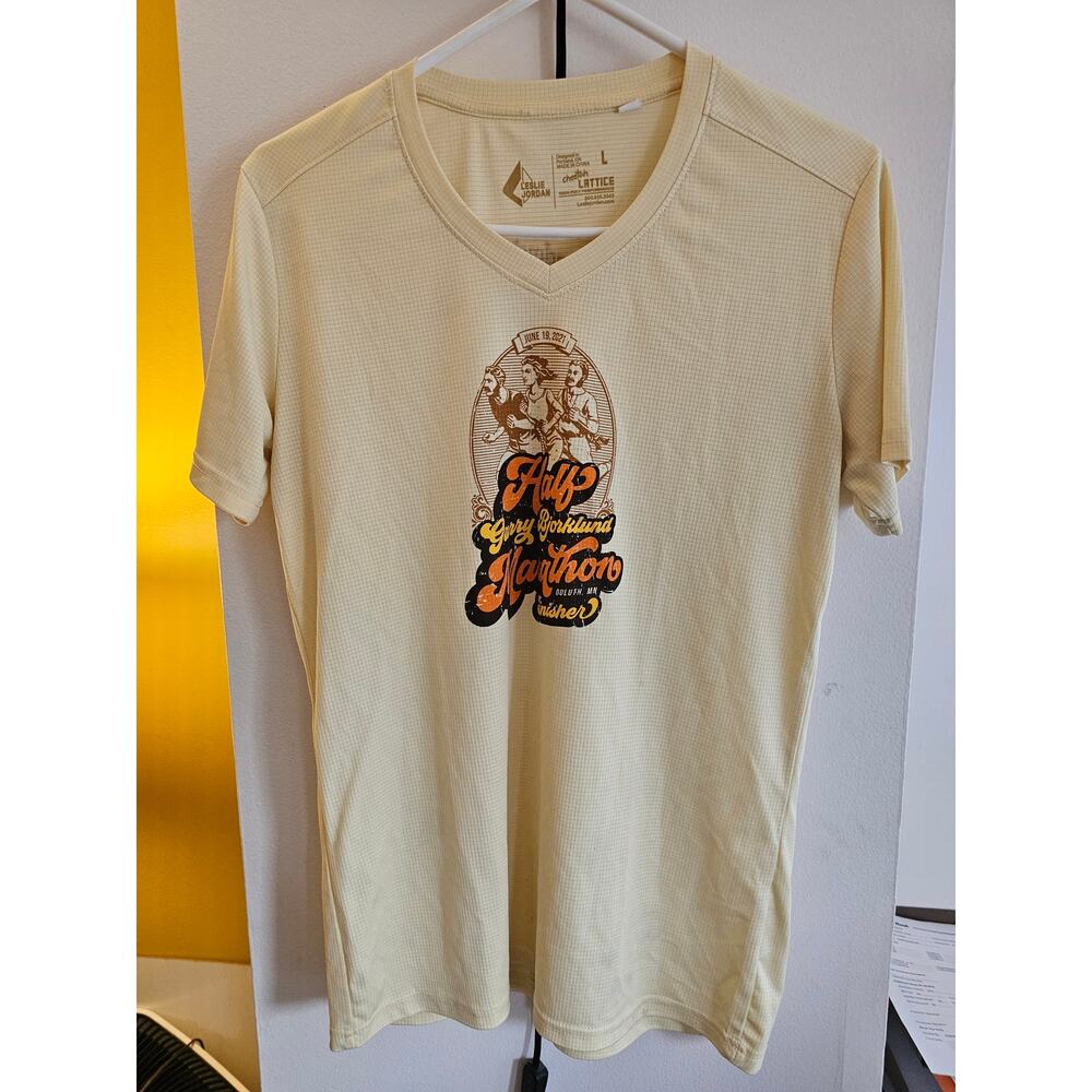 Garry Bjorklund Half Marathon Finisher L T-Shirt - Grandma's - Duluth, MN - 2021